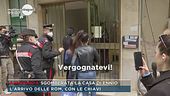 Sgomberata la casa di Ennio, l'arrivo delle rom con le chiavi