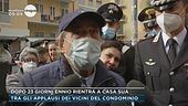 Dopo 23 giorni Ennio rientra a casa sua