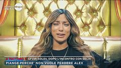 GfVip, Soleil dopo l'incontro con Delia