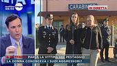 A Mattino5 la ragazza picchiata al distributore