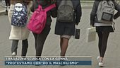 I ragazzi a scuola con la gonna, "Protestiamo contro il maschilismo"