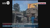 Caserta, esplosione di una palazzina