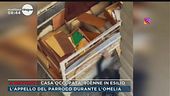 Casa occupata, 90enne in esilio: l'appello del parroco durante l'omelia