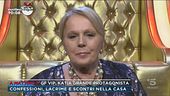 GF Vip, Katia a cuore aperto