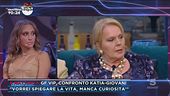 GF Vip, confronto Katia-giovani