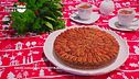 Torta cioccolatosa con noci pecan