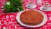 Torta cioccolatosa con noci pecan