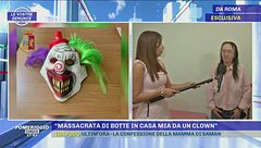 Picchiata e derubata da un clown