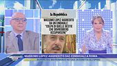 Massimo Lopez aggredito dai cinghiali a Roma