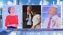 Meghan Markle con abiti e gioielli parla di povertà