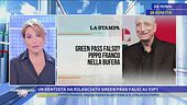 Pippo Franco: il suo green pass è falso?