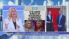 GF Vip: Carmen Russo vs Katia Ricciarelli