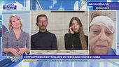 Coppia presa a bottigliate in testa dai vicini di casa