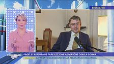 Prof. contro i maschi con la gonna - Parla il prof.