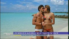 L'ex moglie di Alex Belli: "Mi ha tradito più volte"