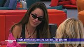 Delia Duran ha lasciato Alex Belli in diretta