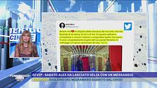 GFVip, sabato Alex ha lasciato Delia con un messaggio