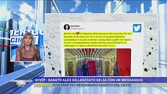 GFVip, sabato Alex ha lasciato Delia con un messaggio