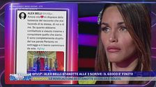 GfVip - Alex Belli stanotte alle 3 scrive: il gioco è finito