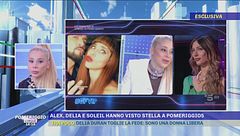 Alex, Delia e Soleil hanno visto Stella a Pomeriggio 5