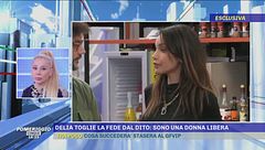 Delia toglie la fede dal dito: sono una donna libera