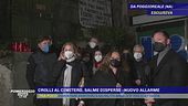 Crolli al cimitero, salme disperse - Nuovo allarme
