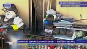 Coppia di 70enni accumula oggetti e rifiuti in casa