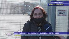 Poco fa Giuseppina ha rivisto suo figlio dopo 2 mesi