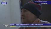 Coppia sommersa dai rifiuti, l'intervista alla donna