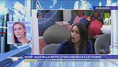 Gf Vip - Litigio nella notte tra Alex e Delia