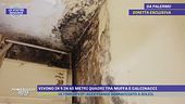 Palermo, vivono in 5 in 40 metri quadri tra muffa e calcinacci