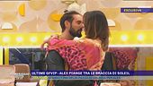 Alex e Delia lacrime e abbracci