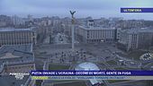 Putin invade l'Ucraina - decine di morti, gente in fuga