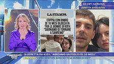 In diretta da Kiev: "Abbiamo un figlio di 10 mesi"