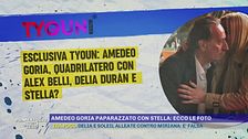 GF Vip, Amedeo Goria paparazzato con Stella: ecco le foto