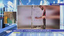 Stella e Alex Belli sono a Sharm El-Sheik