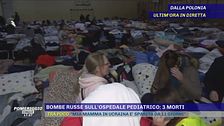 In diretta dalla Polonia in una scuola per profughi