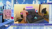 La prima notte insieme di Flavia Vento e Aristide