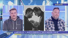 Giancarlo e il marito Daniele: è nato nostro figlio
