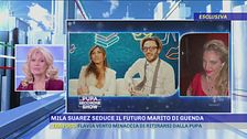 Mila Suarez seduce il futuro marito di Guenda