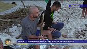 Isola - E' scontro tra Floriana e Nicolas Vaporidis