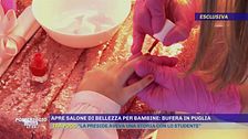 Apre salone di bellezza per bambine: bufera in Puglia