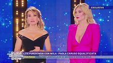 Lite furibonda con Mila-Paola Caruso