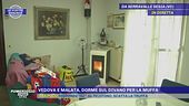 Vedova e malata, "Costretta a dormire sul divano a causa della muffa"