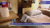 Stamattina ripulito e sanificato il camper di Rita