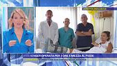 Eva Henger operata per 3 ore e mezza al piede