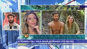 Il triangolo dell'isola: Roger, Estefania e la ex Beatriz