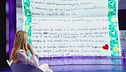 Adriana Volpe  e la lettera della figlia Gisele