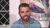 Leonardo Spinazzola e la medaglia ricevuta agli europei