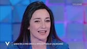 Sara Ricci e il ricordo dell'amico Paolo Calissano